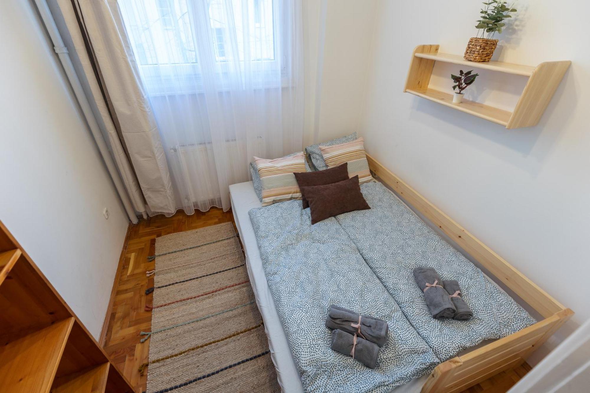 Bright & Spacious Riverside Apartment With Balcony Budapesta Exterior foto