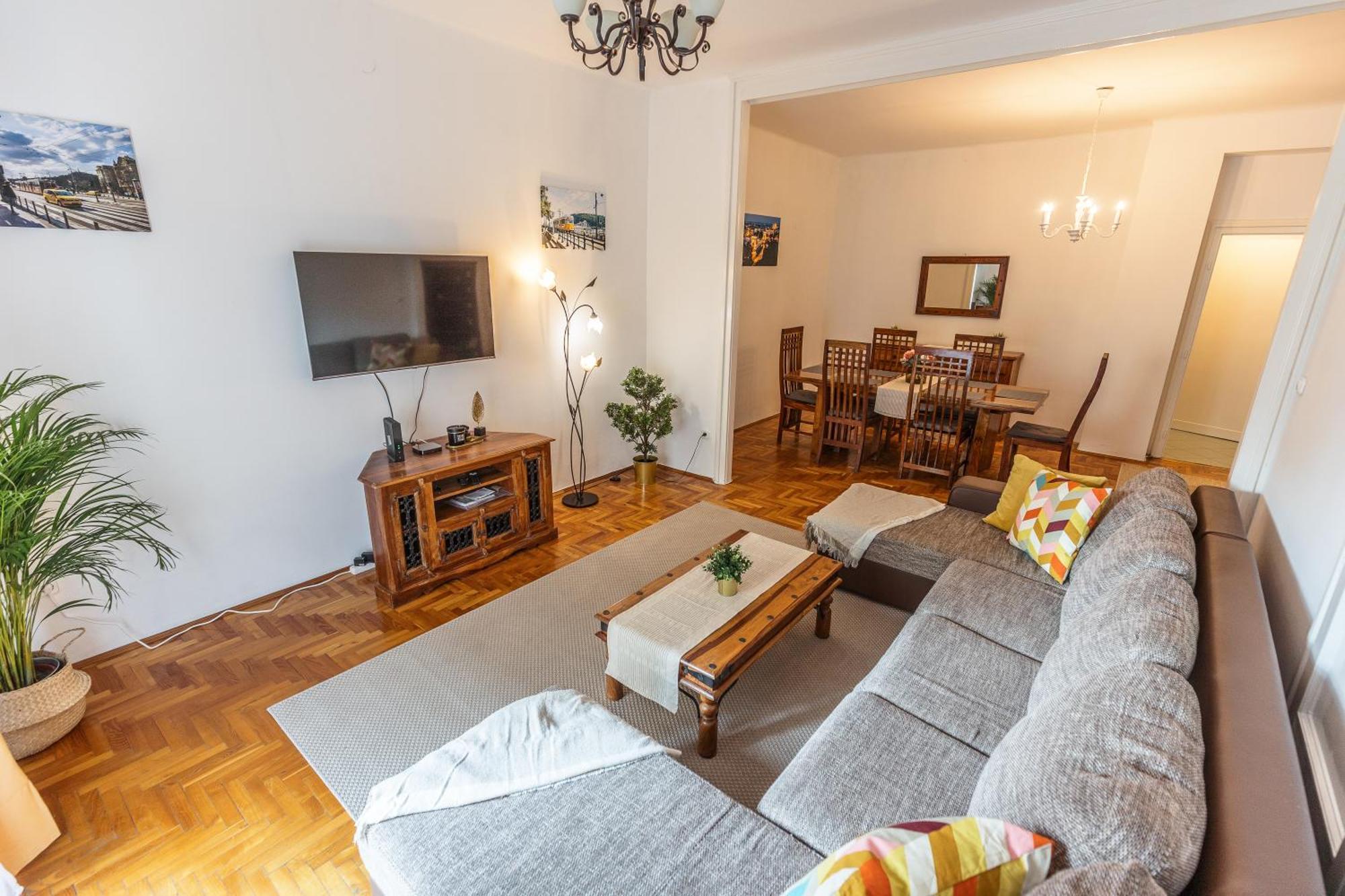Bright & Spacious Riverside Apartment With Balcony Budapesta Exterior foto